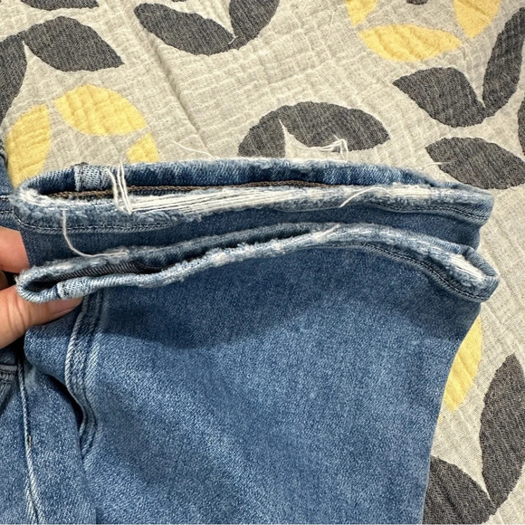 Paige Claudine high waist ankle flare jeans, size 30, distressed. spring, casual - Picture 5 of 13